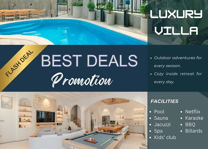 S - Center, Near - 6br Private With Pool, Jacuzzi, Sauna, Karaoke * Hạ Long